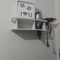 شلف آینه با جا سشوار|لوازم سرویس بهداشتی|قدس, شهر‌قدس|دیوار