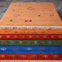 گبه دستبافت پشم مدرن