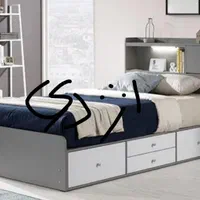 سرویس تخت خواب ۱نفره پرنس یک نفره نوجوان تک نفره|تخت و سرویس خواب|شیراز, شهرک فرزانگان|دیوار
