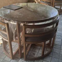 میز و صندلی|میز و صندلی غذاخوری|پل سفید, |دیوار