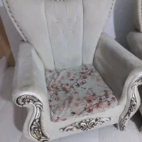 مبل ۷ نقره دست دوم|مبلمان خانگی و میز عسلی|تهران, مطهری|دیوار