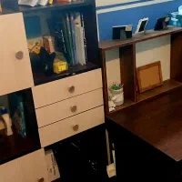 میز تحریر و کمد و صندلی|میز تحریر و کامپیوتر|مشهد, تربیت (صدف)|دیوار