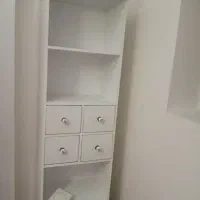 کتابخانه و کمد لباس مارک ساحل چوب