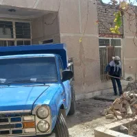 حمل نخاله وماسه با نیسان