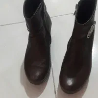 کفش نیم پوتین چرم|کیف، کفش، کمربند|سهند, |دیوار