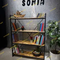 استند کتابخانه کد۲۱۹سونیا رگال|کتابخانه، شلف، قفسه‌های دیواری|اصفهان, پوریای ولی|دیوار