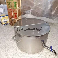 دیگ شیر داغ جوش کن 200 لیتر میکسر پاتیل پروسس تانک|ماشین‌آلات صنعتی|شیراز, جمهوری|دیوار