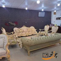 مبل سلطنتی کلاسیک لوکارت ۹نفره و ۷نفره چستر|مبلمان خانگی و میز عسلی|تهران, شادآباد|دیوار