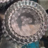 سینی استیل قطر۲۴ در حد نو فروش یکجا
