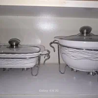 ظروف دکوری و غذاخوری و جا صابونی