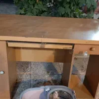 میز مدیریتی و کامپیوتری و قفسه ام دی اف|میز تحریر و کامپیوتر|لنجان, |دیوار