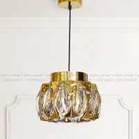 لوستر مدرن اویز اشپزخانه و اتاق خواب استیل تک شعله|لوستر و چراغ آویز|تبریز, |دیوار