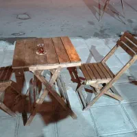 میز صندلی تاشو