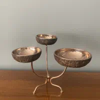شیرینی خوری پایه دار سه قسمتی