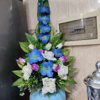 گل و گلدان