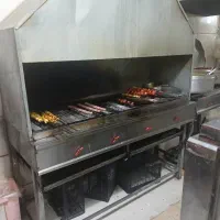 کباب پز ۱.۵ متری با هود|کافیشاپ و رستوران|تهران, شهرک رضویه|دیوار