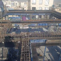 اجرای آرماتوربندی واقالب بندی اسکلت بتنی