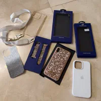 قاب گوشی آیفون و بند اپل واچ