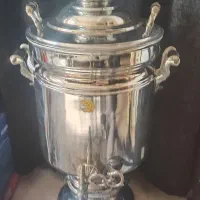 سماور برنجی گازی