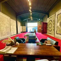 ۱۲۰۰ شانه رنگین کمان/فرشتگان|فرش|شیراز, شهرک گلها|دیوار