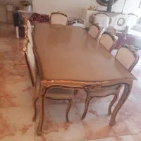 میز نهار خوری ۸نفره و ۶ نفره و بوفه دو طبقه|میز و صندلی غذاخوری|تهران, استخر|دیوار