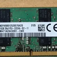 رم سامسونگ DDR4 نو نو از روی لپ تاپ نو باز شده