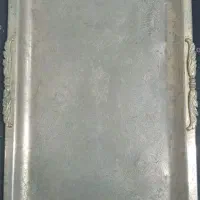 سینی برنجی قدیمی