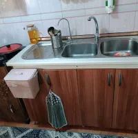 کابینت ام دی اف همراه هودگازجداگانه|آب‌چکان و نظم‌دهنده ظروف|رشت, توشیبا|دیوار