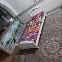 تخت و تشک یکنفره کشو دار