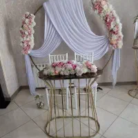 میز بله برون استند میز جایگاه عقد