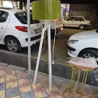 آباژور پایه چوبی|چراغ خواب و آباژور|ابهر, |دیوار