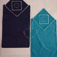 ست سجاده و جانماز گلدوزی شده ویژه عروس و داماد