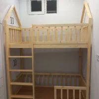 تخت چوبی سرخ پوستی|تخت و صندلی بچه|مشهد, نوید|دیوار