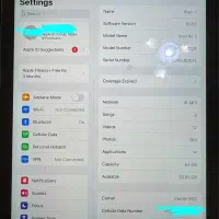 آیپد ایر۲*۶۴ گیگ*وایفای وسلولار*فوق العاده تمیز
