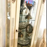 بوفه کرم رنگ سه طبقه