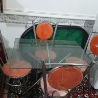 میز ناهارخوری|میز و صندلی غذاخوری|برازجان, |دیوار