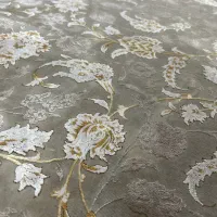 فرش ابریشم محتشم طرح افشان اعلا