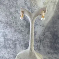 گوشواره استیل رنگ ثابت و ضد حساسیت|بدلیجات|کرمان, |دیوار