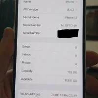 آیفون ۱۳ ۱۲۸ نرمال گارانتی دار|موبایل|کرمانشاه, |دیوار