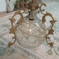 لوستر برنز یا برنج درحدنو|لوستر و چراغ آویز|گلستان (تهران), |دیوار