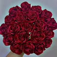 رز ربانی گل|گل مصنوعی|قم, خاکفرج|دیوار