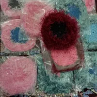 اسکاج بافتنی با میل سنتی خیاطی