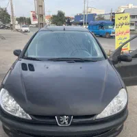 کاپوت مشکی 206 قسمت 1/3 جلوش نیاز به صافکاری و رنگ