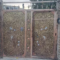 درب حیاطی در حد نو