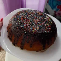 کیک خانگی و دسر یلدایی