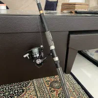 چوب ماهیگیری با موتور دایوا 7000 اصل ۱۶ بلبرینگ