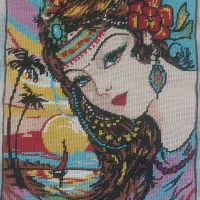 سه عدد کوبلن زیبا و قشنگ|صنایع دستی و سایر لوازم تزئینی|کازرون, |دیوار