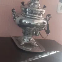 سماور برقی سالم وتمیز تمام استیل|سماور، چای‌ساز، قهوه‌ساز|سبزوار, جوادیه شرقی|دیوار