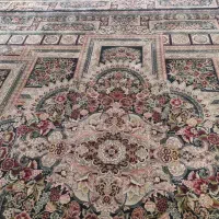 فرش دستباف گونه ابریشم ۱۲۰۰شانه ۱۲متری