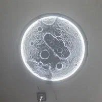 تابلو ماه|تابلو، نقاشی، عکس|شاهین‌شهر, شهرک گلدیس|دیوار